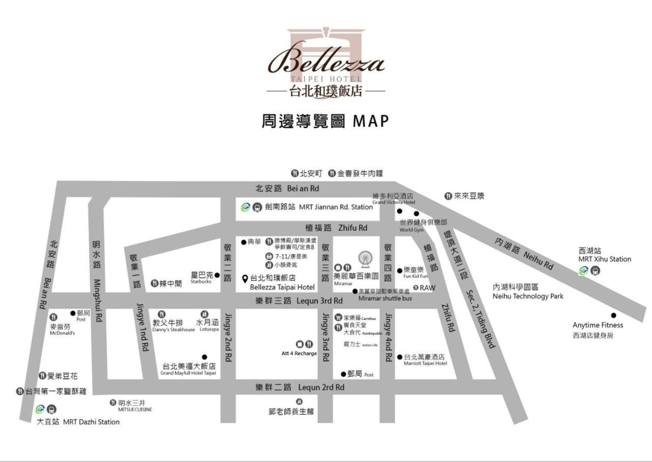 Bellezza Taipei Hotell Exteriör bild